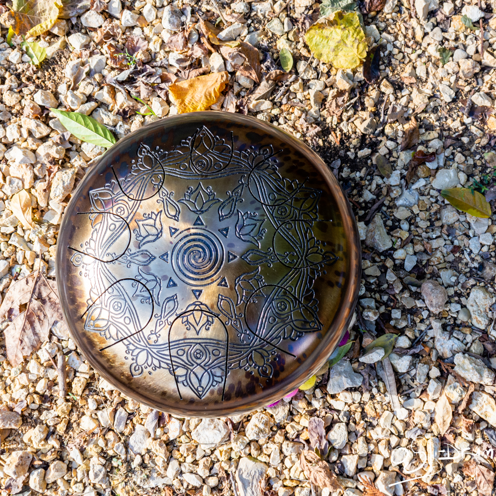 Spirale et mandala Sol Joyeux 432 hz