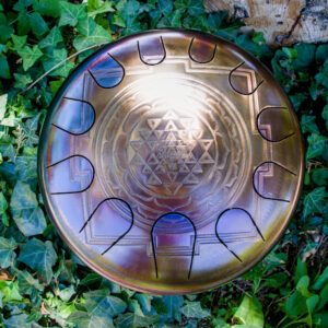 Tongue drum double face Sol joyeux et La Amara 432 HZ