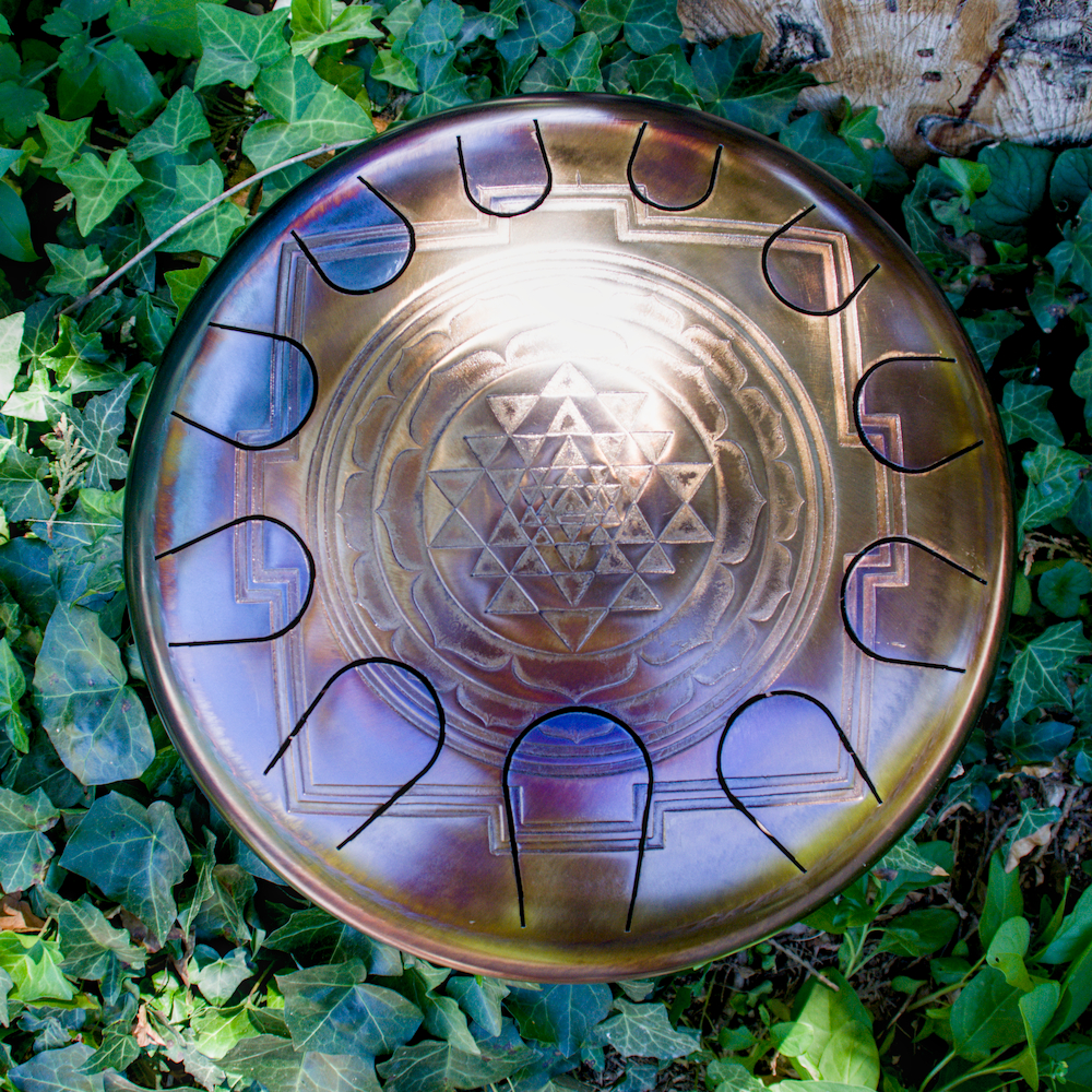 Tongue drum double face Sol joyeux et La Amara 432 HZ