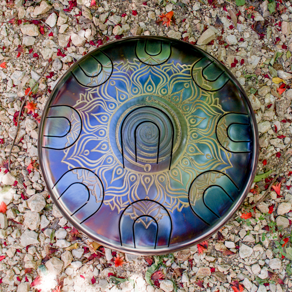 Tongue drum MAGIC Mi Kurd et Si Amara 432HZ