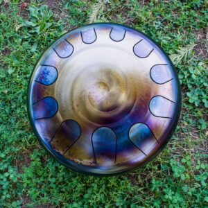 Tongue drum double face Pentatonique de LA 432 HZ
